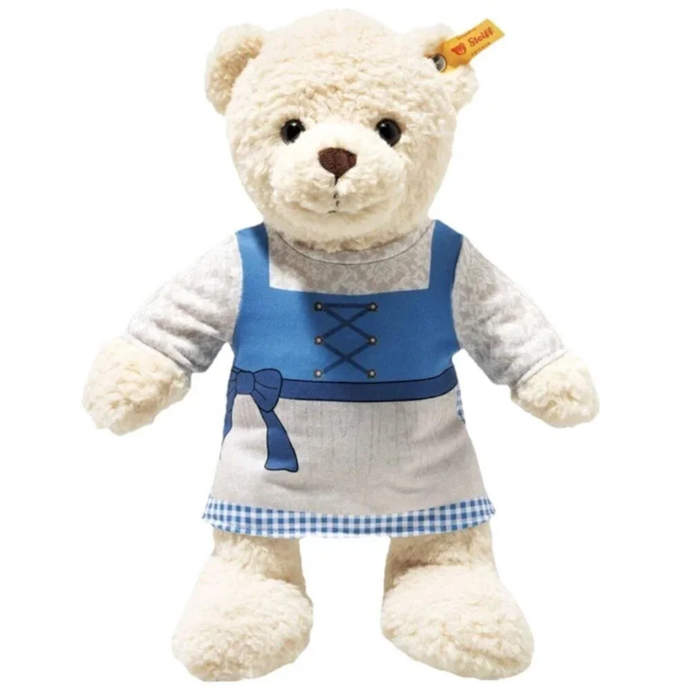 NEW Steiff Collectible MILA Teddy Bear Traditional German Bavaria Dirndl Dress